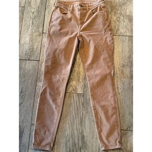 American Eagle Corduroy Jeggings Women 4 High Rise Skinny Stretch Pants Y2K